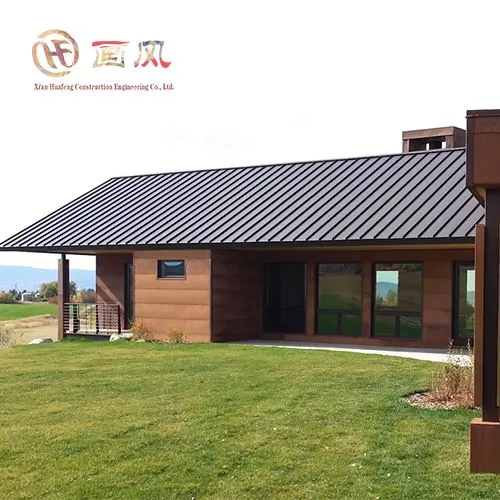 Standandi saumar úr málmi verönd þak