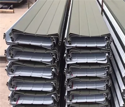 Endingu læsa málmþakplötur